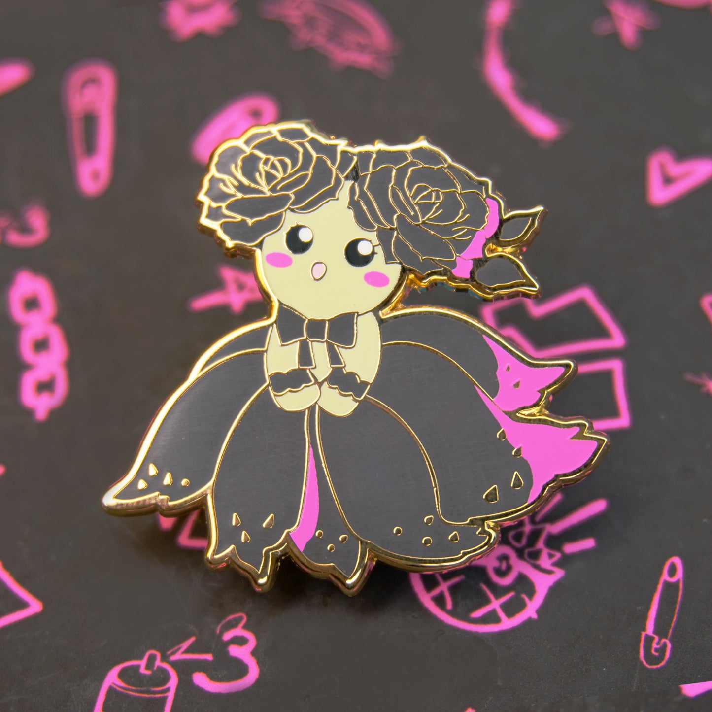 DULLOSSOM ENAMEL PIN