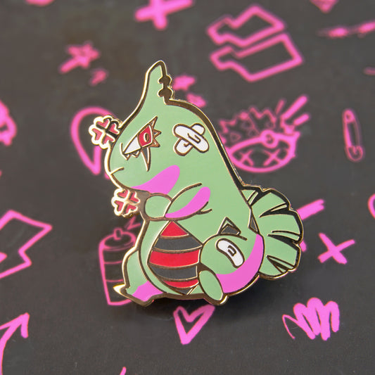 LARVILLTAR ENAMEL PIN