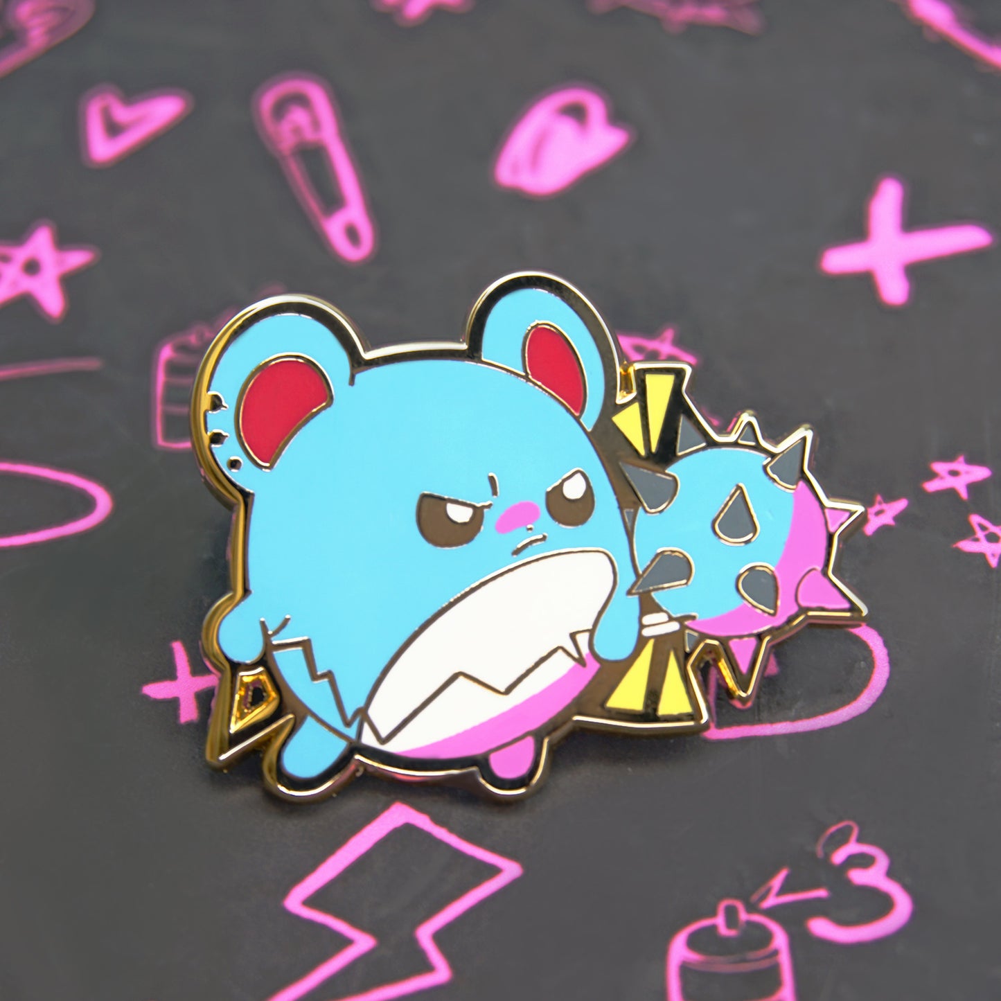 MEANRILL ENAMEL PIN