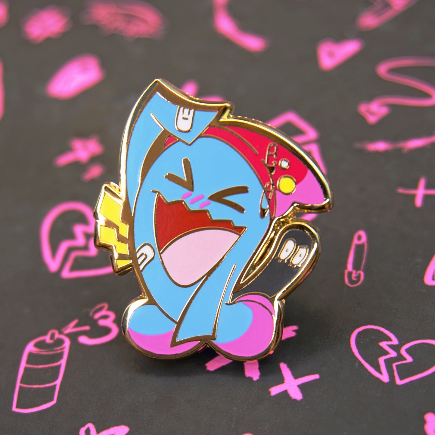 NUMBUFFET ENAMEL PIN