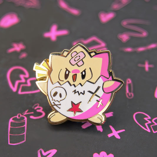 TOUGHEPI ENAMEL PIN