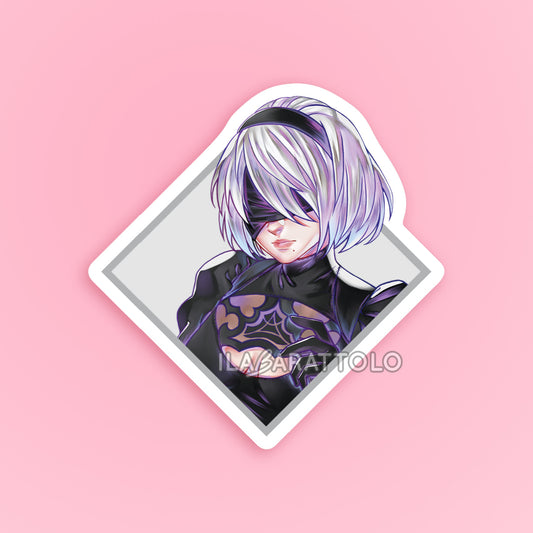 ANDROID GIRL STICKER
